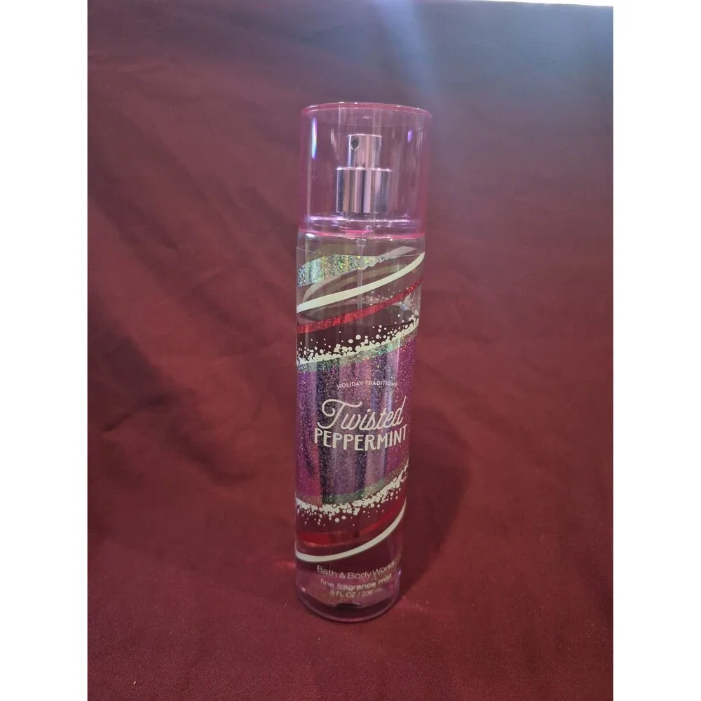 Bath & Body Works Twisted Peppermint Fine Fragrance Mist over 3/4 Full